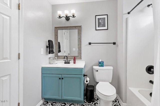 109 Covenant Rock Ln, Holly Springs, NC 27540 - full bathroom with vanity and shower / bathtub combination