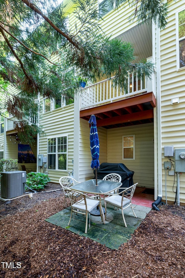 5809 Cameo Glass Way, Raleigh, NC 27612 - patio / terrace with a patio and outdoor dining area