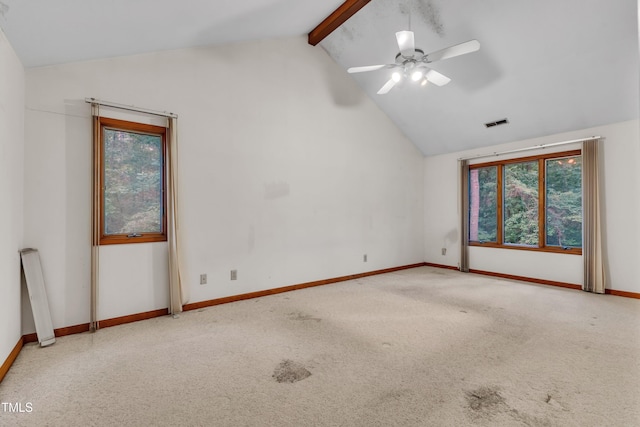 128 Chris Ct, Garner, NC 27529 - carpeted empty room featuring a ceiling fan and baseboards
