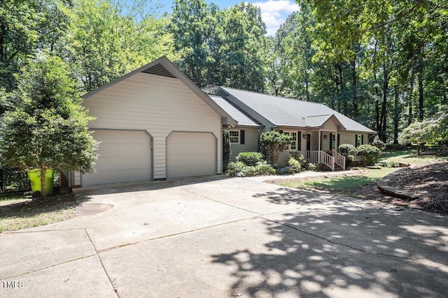 8704 Mill House Ln, Bahama, NC 27503 - single story home featuring an attached garage and driveway