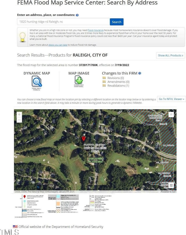 1820 Hunting Ridge Rd, Raleigh, NC 27615 - map / location
