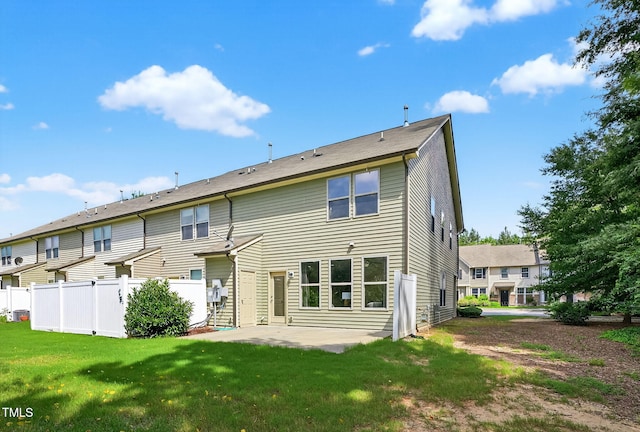 4520 Middletown Dr, Wake Forest, NC 27587 - back of house with a patio area