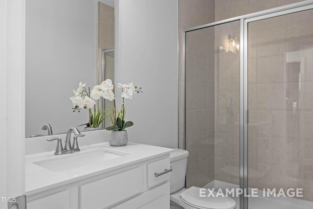 399 Old Fashioned Way, Lillington, NC 27546 - full bath featuring vanity and a stall shower