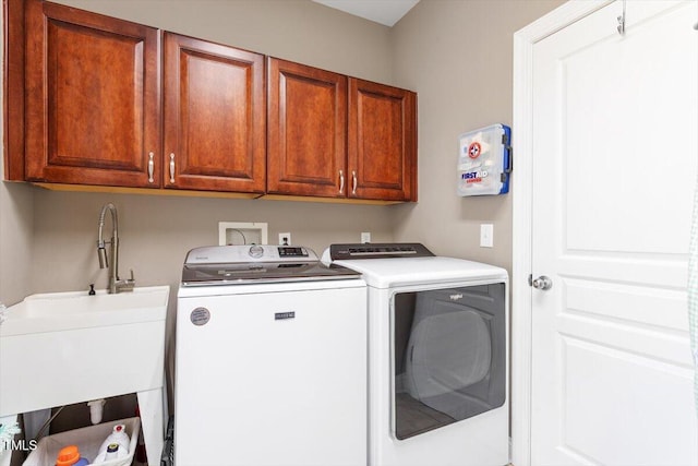 7804 Percussion Dr, Apex, NC 27539 - washroom with cabinet space and separate washer and dryer