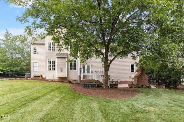 7804 Percussion Dr, Apex, NC 27539 - back of property