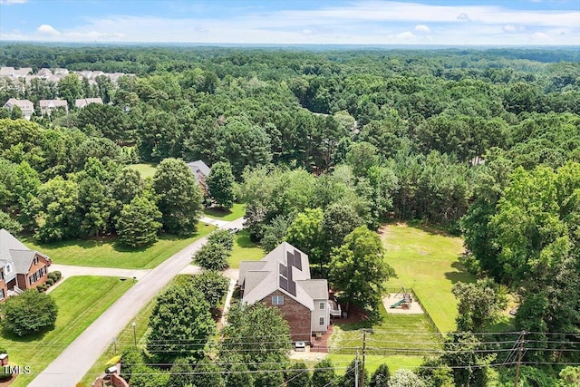 7804 Percussion Dr, Apex, NC 27539 - drone / aerial view of a forest