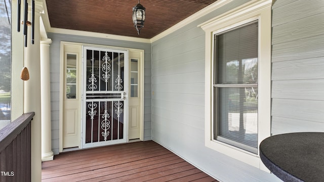 304 Spring St, Durham, NC 27703 - view of exterior entry with a porch