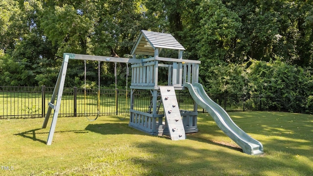 4125 Olde Judd Dr, Willow Springs, NC 27592 - view of communal playground