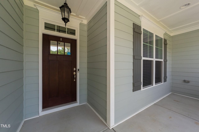 4125 Olde Judd Dr, Willow Springs, NC 27592 - doorway to property featuring covered porch