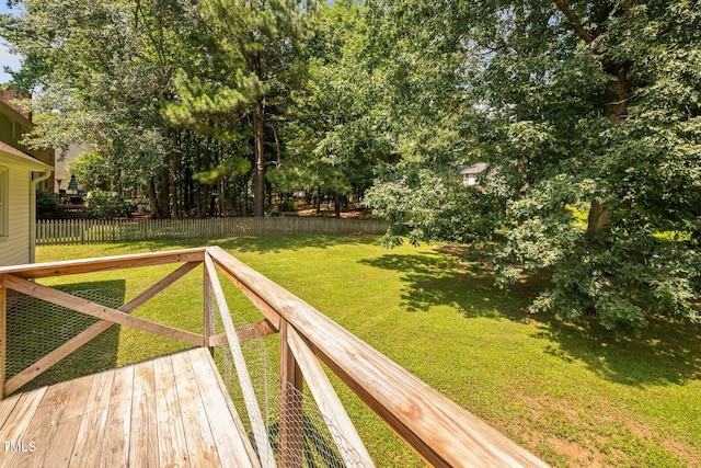 1010 Oakgrove Dr, Knightdale, NC 27545 - view of wooden deck
