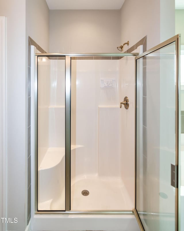 3206 Dandelion Dr, Grimesland, NC 27837 - full bath featuring a shower stall