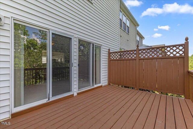 309 Ruby Walk Dr, Morrisville, NC 27560 - view of deck