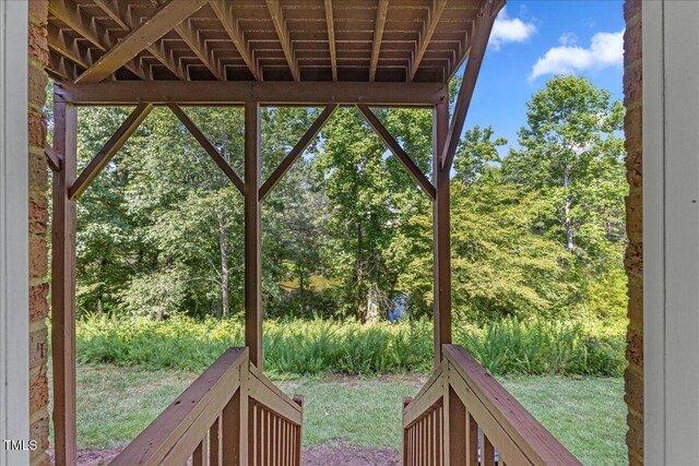 309 Ruby Walk Dr, Morrisville, NC 27560 - view of wooden deck