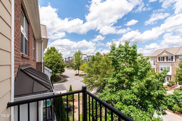 10119 Glen Autumn Rd, Raleigh, NC 27617 - balcony featuring a residential view
