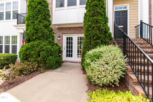 10119 Glen Autumn Rd, Raleigh, NC 27617 - property entrance with brick siding