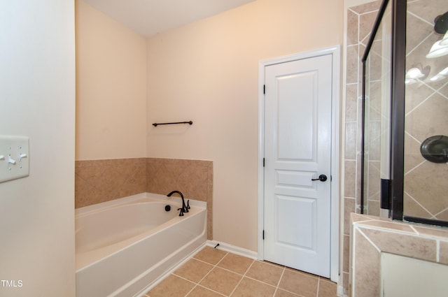 10119 Glen Autumn Rd, Raleigh, NC 27617 - full bathroom with tile patterned flooring and a bath