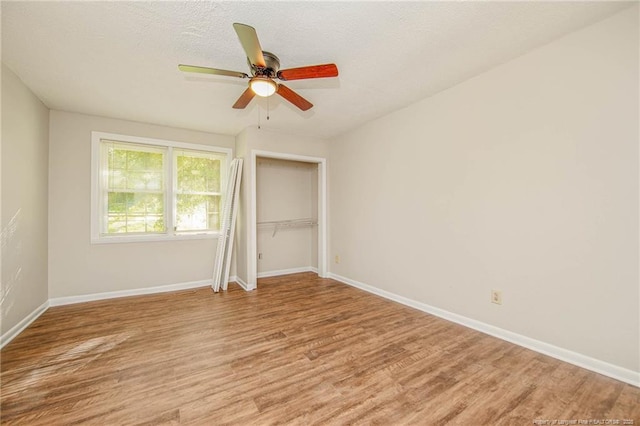 3211 Blossom Rd, Fayetteville, NC 28306 - spare room featuring light wood-style floors and a ceiling fan
