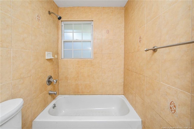 3211 Blossom Rd, Fayetteville, NC 28306 - full bath featuring toilet and tub / shower combination
