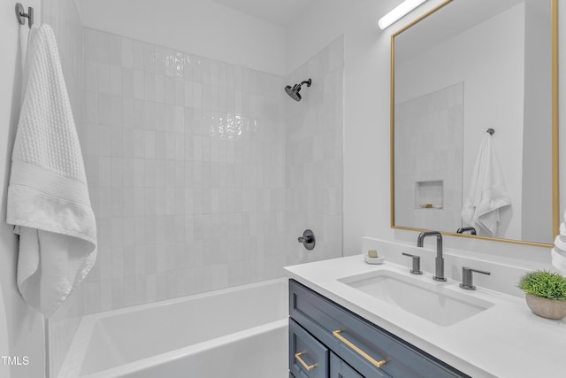 1000 Addison Pl Unit 101, Raleigh, NC 27610 - full bathroom featuring vanity and shower / bath combination
