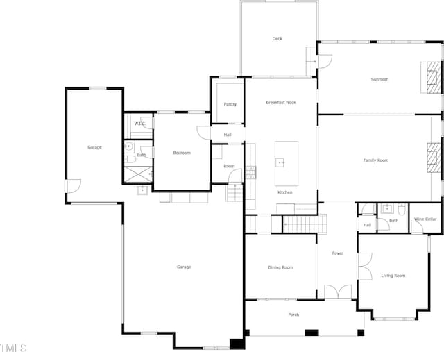 2153 Princeville Dr, Apex, NC 27523 - view of home floor plan