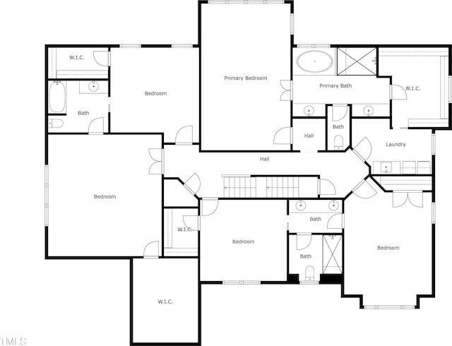 2153 Princeville Dr, Apex, NC 27523 - view of property floor plan