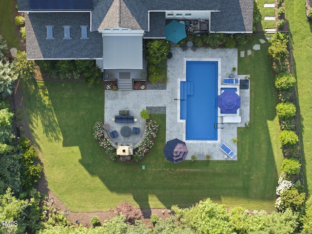 2153 Princeville Dr, Apex, NC 27523 - aerial view of property and surrounding area