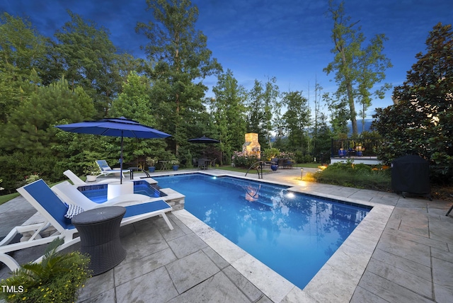 2153 Princeville Dr, Apex, NC 27523 - outdoor pool featuring a patio area