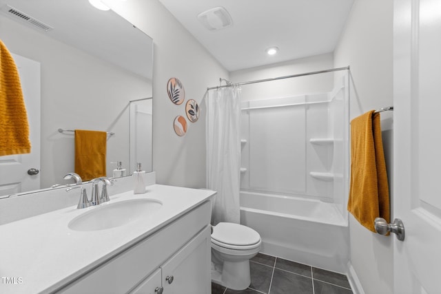 1315 Canary Pepper Dr Unit 28, Durham, NC 27713 - full bathroom featuring tile patterned floors, vanity, and shower / tub combo