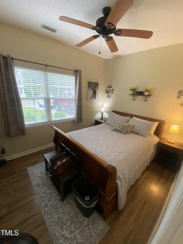 30 Bethany Ln, Youngsville, NC 27596 - bedroom with wood finished floors and ceiling fan