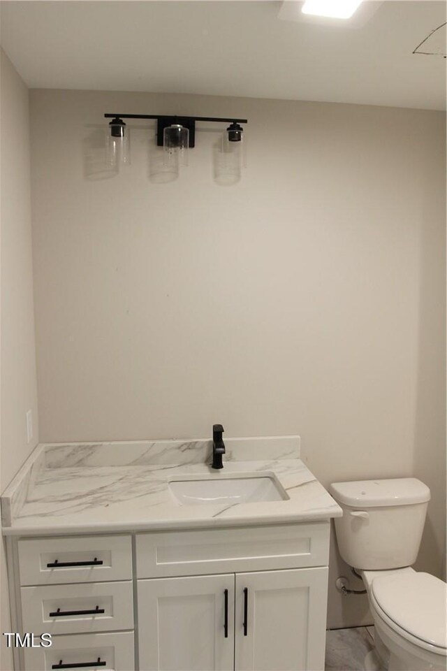3501 Wesley Point Dr, Browns Summit, NC 27214 - half bath featuring vanity and toilet