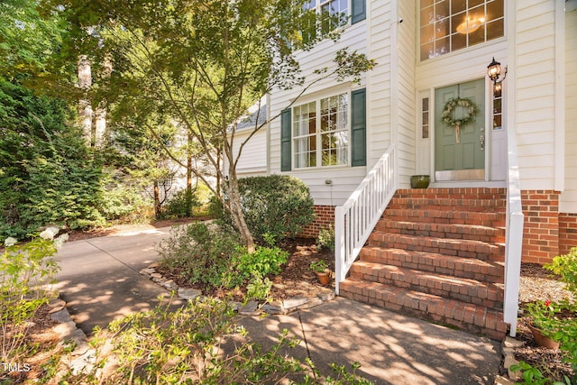 2800 Becketts Ridge Dr, Hillsborough, NC 27278 - entrance to property