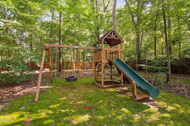 2800 Becketts Ridge Dr, Hillsborough, NC 27278 - view of jungle gym