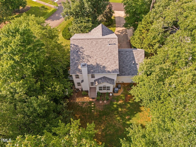 2800 Becketts Ridge Dr, Hillsborough, NC 27278 - aerial view of property and surrounding area