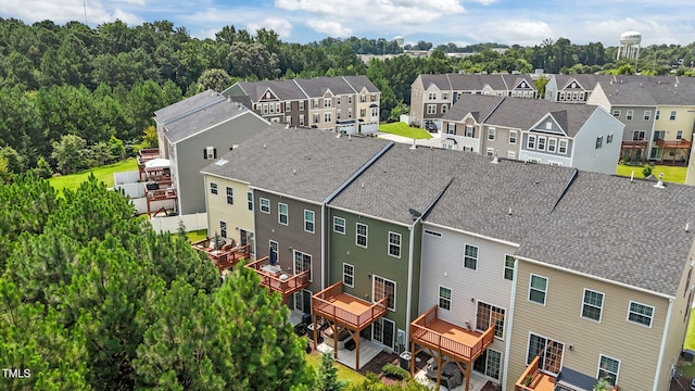 1119 Platform Dr, Apex, NC 27502 - aerial perspective of suburban area