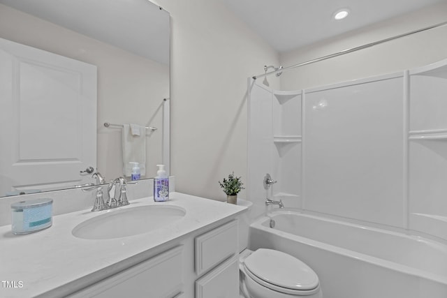 1119 Platform Dr, Apex, NC 27502 - bathroom featuring bathing tub / shower combination and vanity