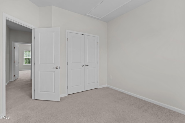 1119 Platform Dr, Apex, NC 27502 - unfurnished bedroom featuring light carpet and a closet