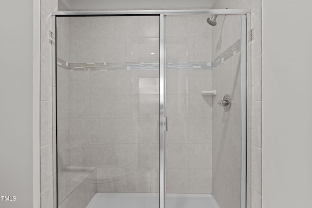 1119 Platform Dr, Apex, NC 27502 - bathroom featuring a stall shower