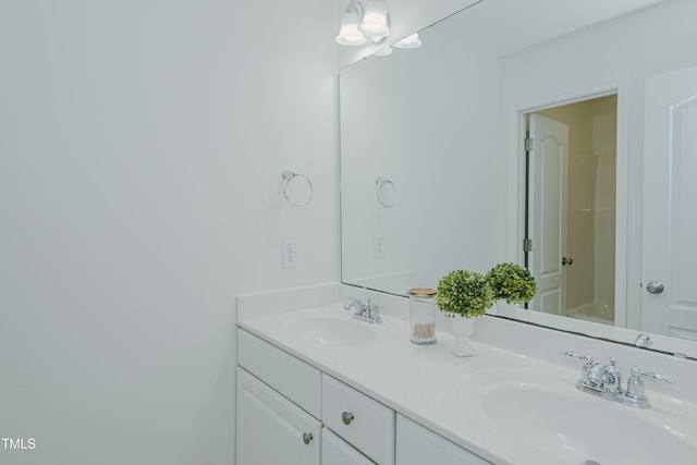 301 Grove Hall Ln, Mebane, NC 27302 - bathroom featuring double vanity