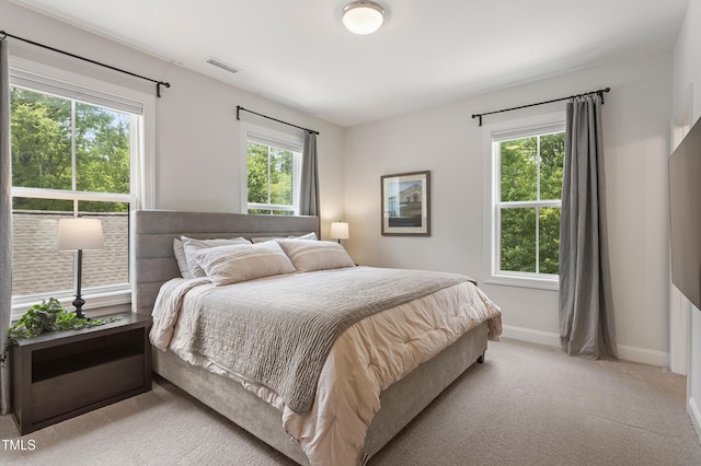 930 Watercolor Way, Durham, NC 27713 - bedroom with light colored carpet and baseboards