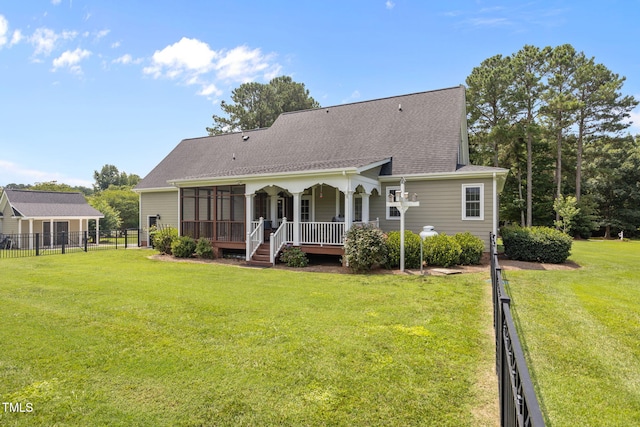 2424 Village Of Wakefield Dr, Zebulon, NC 27597 - rear view of house featuring a shingled roof