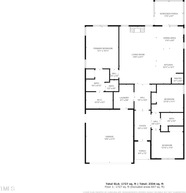 56 E Copenhaver Dr, Clayton, NC 27527 - view of property floor plan