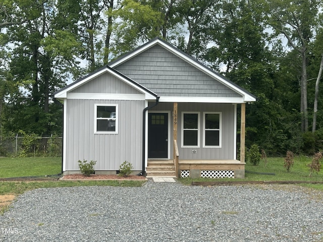 1849 N Main St, Roxboro, NC 27573 - bungalow-style house featuring covered porch