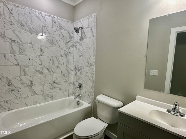 1849 N Main St, Roxboro, NC 27573 - bathroom featuring vanity and shower / bath combination