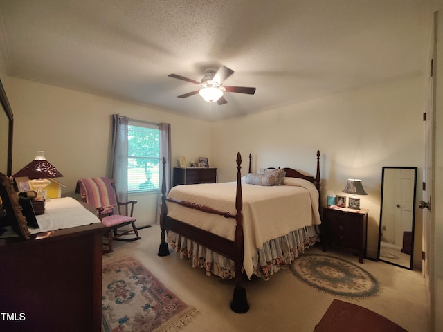 6517 Whitted Rd, Fuquay Varina, NC 27526 - bedroom with light colored carpet and ceiling fan