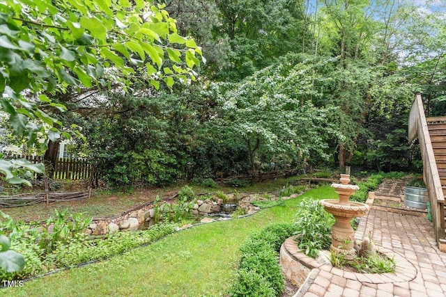 12212 Ashton Woods Ln, Raleigh, NC 27614 - view of yard with a patio area