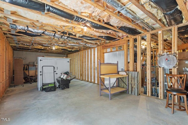 12212 Ashton Woods Ln, Raleigh, NC 27614 - view of unfinished below grade area