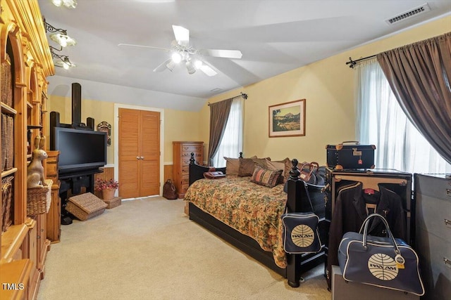 12212 Ashton Woods Ln, Raleigh, NC 27614 - carpeted bedroom featuring ceiling fan