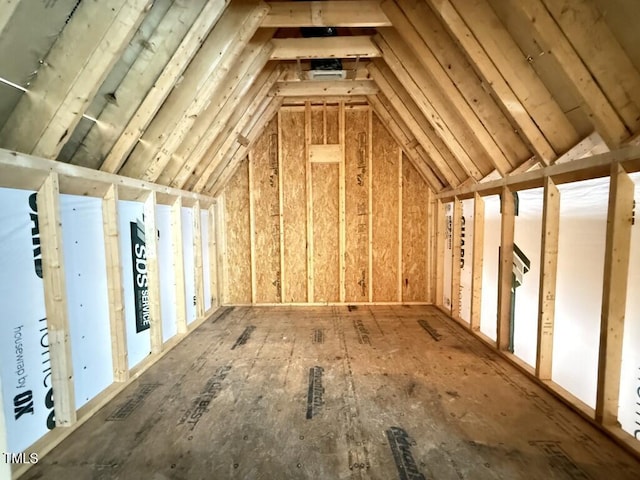 1513 Rock Dove Way, Raleigh, NC 27614 - view of unfinished attic