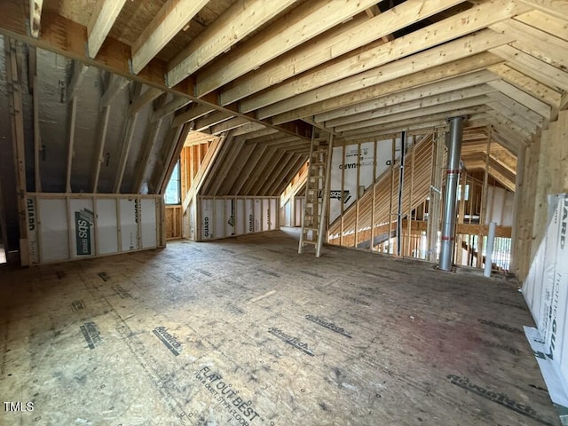 1513 Rock Dove Way, Raleigh, NC 27614 - view of unfinished attic