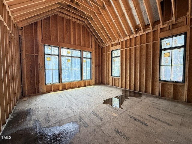 1513 Rock Dove Way, Raleigh, NC 27614 - misc room with vaulted ceiling